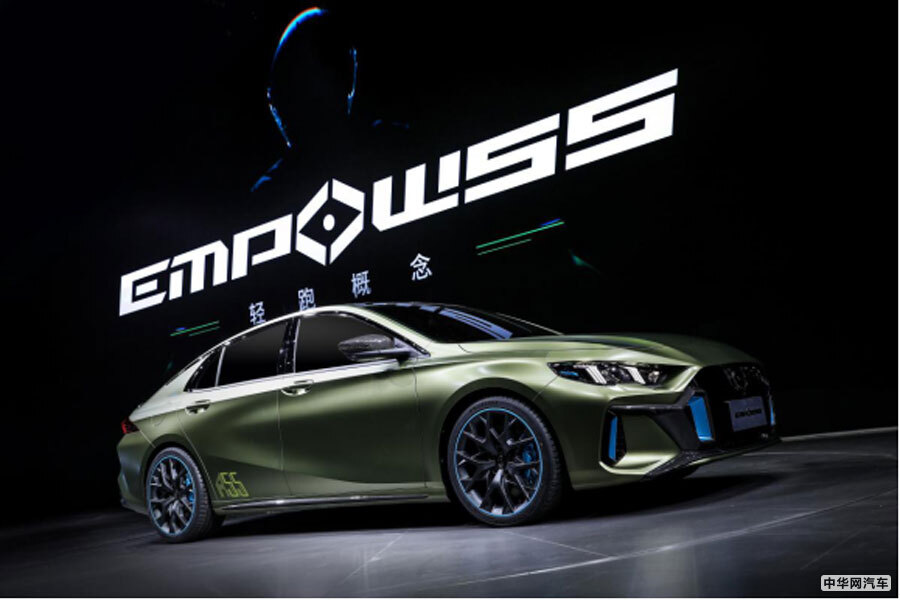 开启轻跑新活力 广汽传祺EMPOW55帅炸广州车展？