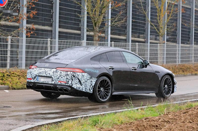 百公里加速3秒 曝梅赛德斯-AMG GT 73e渲染图